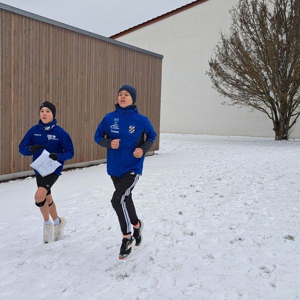 Orientierungslauf im Schnee