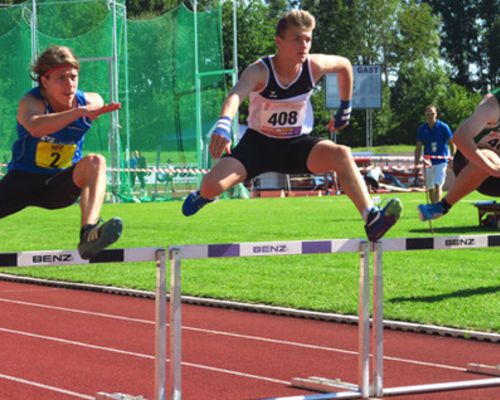 U16-Mehrkämpfer nutzen tolle Bedingungen