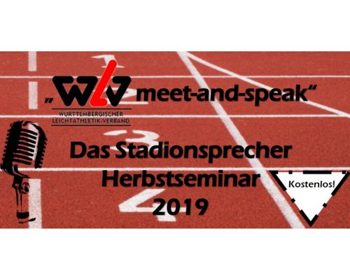 „WLV meet-and-speak“ – das Stadionsprecher Herbstseminar 2019