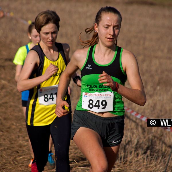 Baden-Württembergische Crosslauf-Meisterschaften am 15. Februar 2020 in Weinstadt