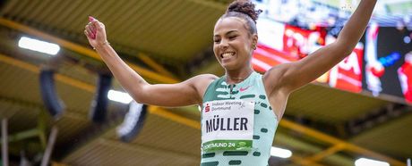 Laura Raquel Müller steigert sich auf 6,81 Meter