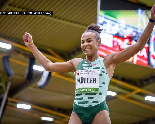 Laura Raquel Müller steigert sich auf 6,81 Meter