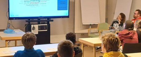 Beim Zeitmanagement-Workshop durfte ausnahmsweise mal das Handy eingesetzt werden ;-)